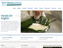 Tablet Screenshot of literacyoutreach.org